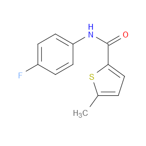 N-(4-Fluorophenyl)-5-methyl-2-thiophenecarboxamide