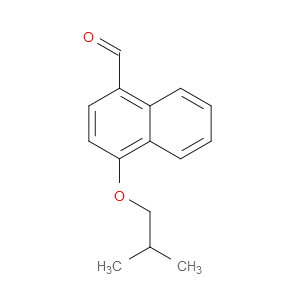 4-Isobutoxy-1-naphthaldehyde