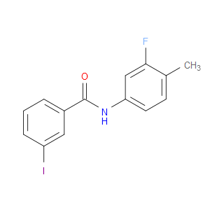 N-(3-Fluoro-4-methylphenyl)-3-iodobenzamide