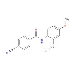 4-Cyano-N-(2,4-dimethoxyphenyl)benzamide