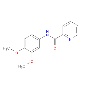 N-(3,4-Dimethoxyphenyl)-2-pyridinecarboxamide