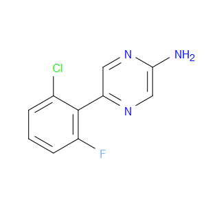 5-(2-Chloro-6-fluorophenyl)-2-pyrazinamine