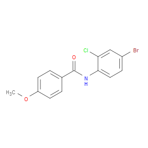N-(4-Bromo-2-chlorophenyl)-4-methoxybenzamide