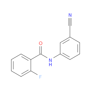 N-(3-Cyanophenyl)-2-fluorobenzamide