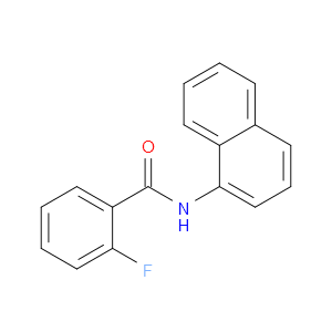 2-Fluoro-N-1-naphthalenylbenzamide