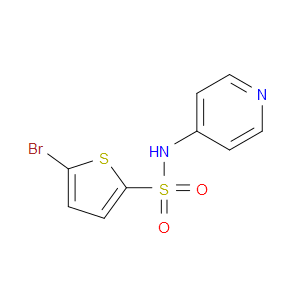 5-Bromo-N-4-pyridinyl-2-thiophenesulfonamide