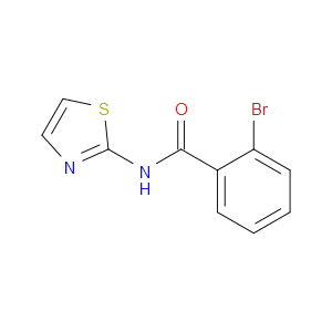 2-Bromo-N-2-thiazolylbenzamide