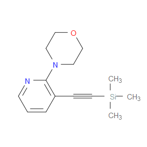 4-(3-((trimethylsilyl)ethynyl)pyridin-2-yl)morpholine