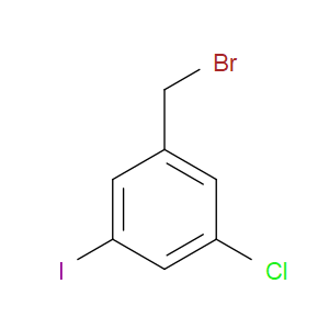 1-(bromomethyl)-3-chloro-5-iodobenzene