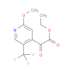ethyl 2-(2-methoxy-5-(trifluoromethyl)pyridin-4-yl)-2-oxoacetate