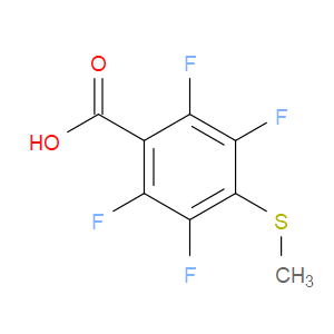2,3,5,6-tetrafluoro-4-(methylthio)benzoic acid