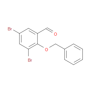 2-(Benzyloxy)-3,5-dibromobenzaldehyde