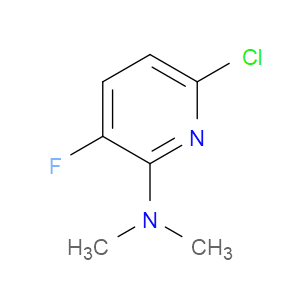 2-Pyridinamine, 6-chloro-3-fluoro-N,N-dimethyl-