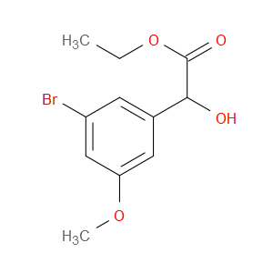 ethyl 2-(3-bromo-5-methoxyphenyl)-2-hydroxyacetate