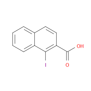 1-iodo-2-naphthoic acid