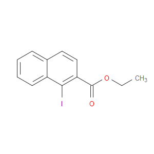 ethyl 1-iodo-2-naphthoate