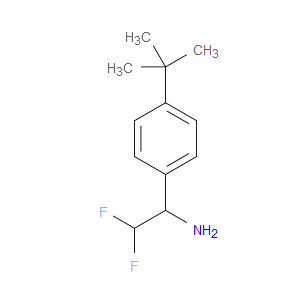α-(Difluoromethyl)-4-(1,1-dimethylethyl)benzenemethanamine