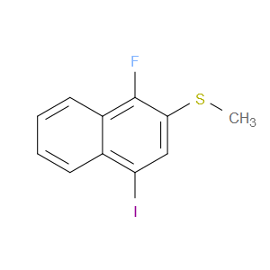 (1-Fluoro-4-iodonaphthalen-2-yl)(methyl)sulfane