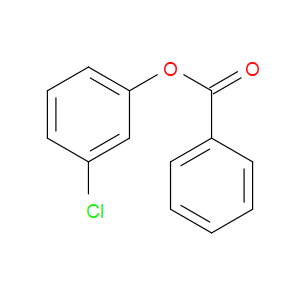 Benzoic acid, 3-chlorophenyl ester