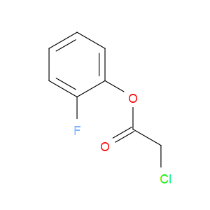 Acetic acid, 2-chloro-, 2-fluorophenyl ester