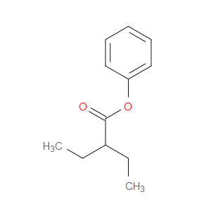 Butanoic acid, 2-ethyl-, phenyl ester