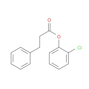 2-Chlorophenyl benzenepropanoate