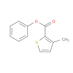 Phenyl 3-methyl-2-thiophenecarboxylate