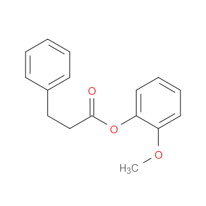 2-Methoxyphenyl benzenepropanoate