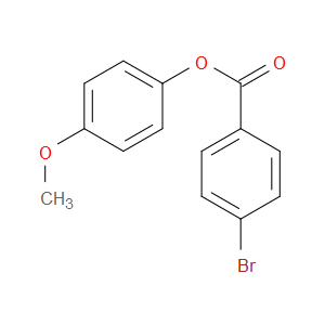 Benzoic acid, 4-bromo-, 4-methoxyphenyl ester