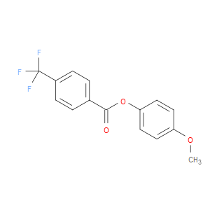 4-Methoxyphenyl 4-(trifluoromethyl)benzoate