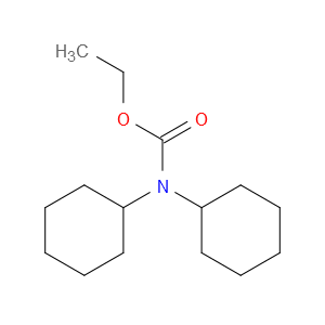 Carbamic acid, dicyclohexyl-, ethyl ester
