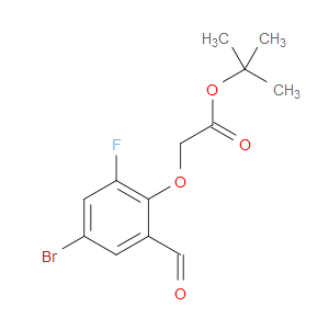 Acetic acid, 2-(4-bromo-2-fluoro-6-formylphenoxy)-, 1,1-dimethylethyl ester