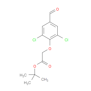 Acetic acid, 2-(2,6-dichloro-4-formylphenoxy)-, 1,1-dimethylethyl ester