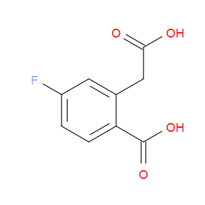 2-(carboxymethyl)-4-fluorobenzoic acid