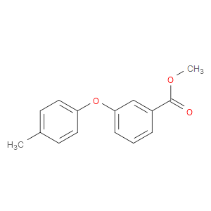 Benzoic acid, 3-(4-methylphenoxy)-, methyl ester