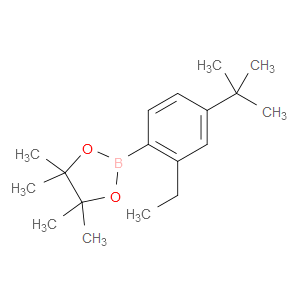 2-(4-(tert-butyl)-2-ethylphenyl)-4,4,5,5-tetramethyl-1,3,2-dioxaborolane