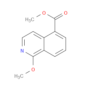 methyl 1-methoxyisoquinoline-5-carboxylate