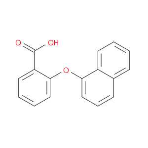 2-(1-Naphthalenyloxy)benzoic acid