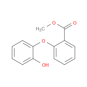 Benzoic acid, 2-(2-hydroxyphenoxy)-, methyl ester