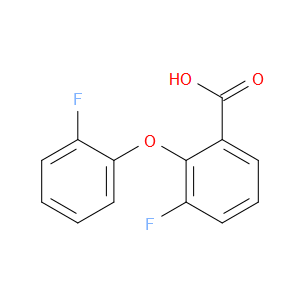 Benzoic acid, 3-fluoro-2-(2-fluorophenoxy)-
