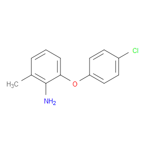 2-(4-Chlorophenoxy)-6-methylbenzenamine