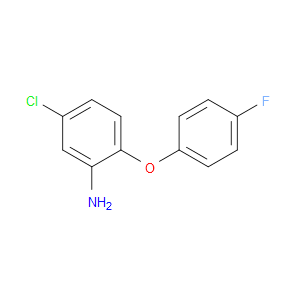 5-Chloro-2-(4-fluorophenoxy)benzenamine