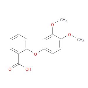 2-(3,4-Dimethoxyphenoxy)benzoic acid