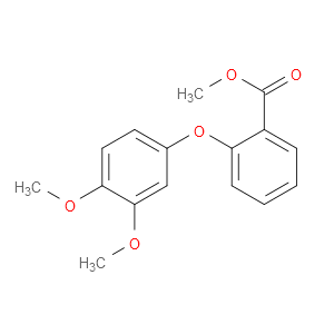 Methyl 2-(3,4-dimethoxyphenoxy)benzoate