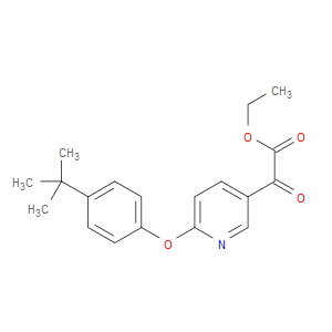 ethyl 2-(6-(4-(tert-butyl)phenoxy)pyridin-3-yl)-2-oxoacetate