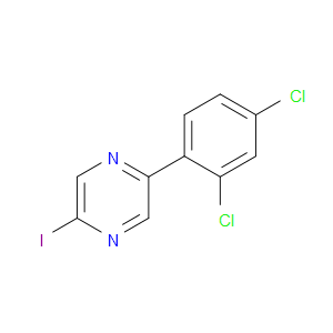 Pyrazine, 2-(2,4-dichlorophenyl)-5-iodo-