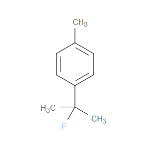 1-(1-Fluoro-1-methylethyl)-4-methylbenzene