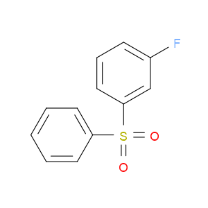 1-fluoro-3-(phenylsulfonyl)benzene