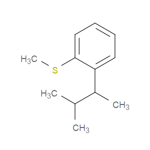methyl(2-(3-methylbutan-2-yl)phenyl)sulfane