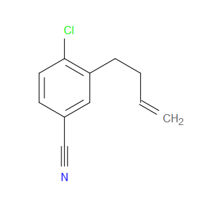 Benzonitrile, 3-(3-buten-1-yl)-4-chloro-